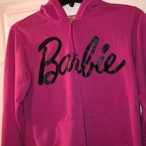 Hot pink Barbie hoodie